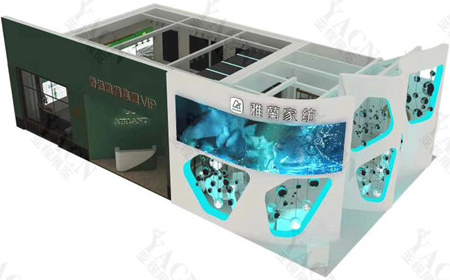 雅蘭家訪展臺設(shè)計搭建