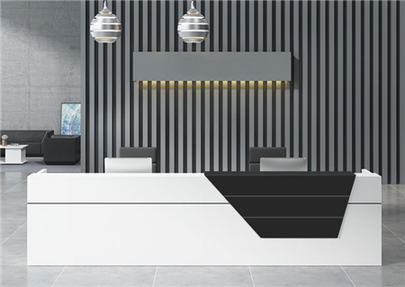 前臺(tái)吧臺(tái)-烤漆柜